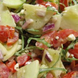 Salad With Blue Cheese And Red Onions