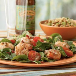 Shrimp Bacon And Arugula Salad