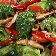 Broccoli Salad With Bacon And Red Pepper