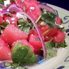 Watermelon  Feta Cheese Salad