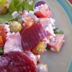 Beet Greens And Seeds Salad