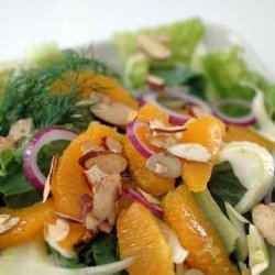 Tangerine With Fennel Salad