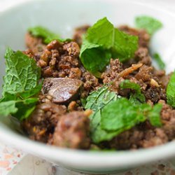 Laap Ground Beef  Salad