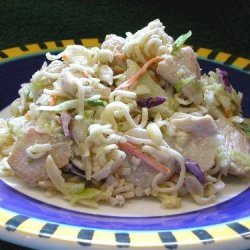 Asian Style Chicken Ramen Dinner Slaw