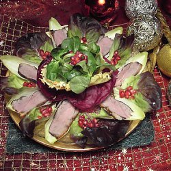 Desperate Duck On Salad At Christmas
