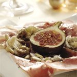 Prosciutto With Fresh Figs And Mozzarella