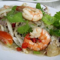 Thai Vermicelli Salad-yum Wun Sen