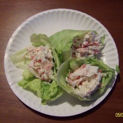 Crab Salad Lettece Wraps