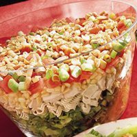 Seven-layer Chinese Chicken Salad