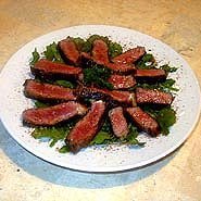 Tagliata Steak On Arugula Salad
