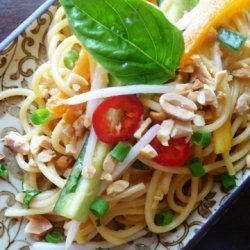 Spicy Peanut Noodle Salad