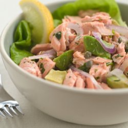 Wild Salmon And Avocado Salad