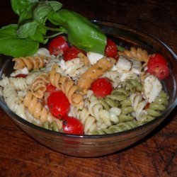 Caprese Inspired Pasta Salad