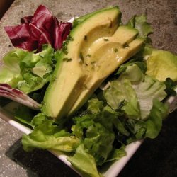 Mixed Greens And Avocado Salad