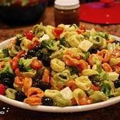 Tortellini With Meat And Vegetables Cold Salad