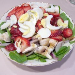 Spinach Salad With Strawberries