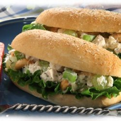 Chicken Salad Stuffed Bread Sticks