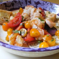 Grilled Shrimp Panzanella Salad