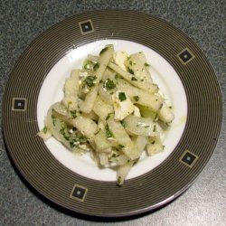 Jicama Salad With Mint-lime Vinagrette