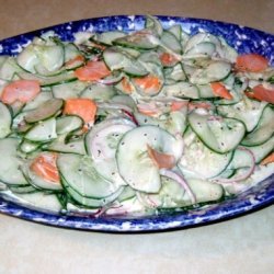 Cucumber Carrot Salad