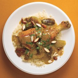 Braised Chicken with Dates and Moroccan Spices