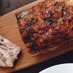 Turkey Meatloaf with Mushrooms and Herbs