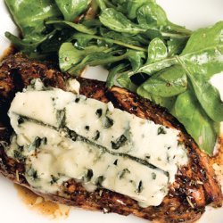 Herbed Balsamic Chicken with Blue Cheese