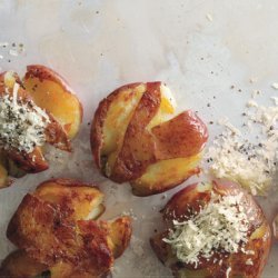 Panfried Smashed Potatoes