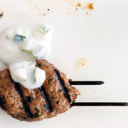 Grilled Lamb Meatballs