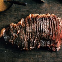 Top Butt Steak with Whiskey Mustard Sauce