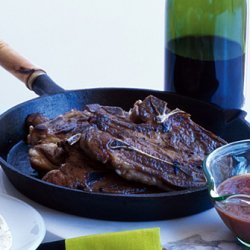 Lamb Shoulder Chops with Tomatoes and Za'atar