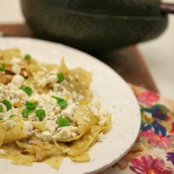 Chicken with Chilaquiles and Salsa Verde