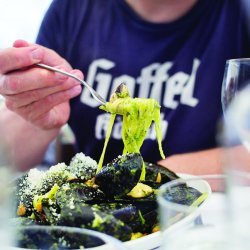 Linguine with Mussels