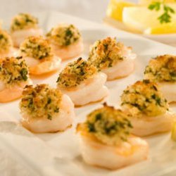 Shrimp with Garlic and Toasted Bread Crumbs