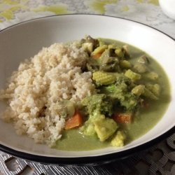 Vegetable Green Curry