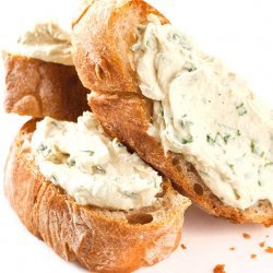 Mustard-Mascarpone Bruschetta