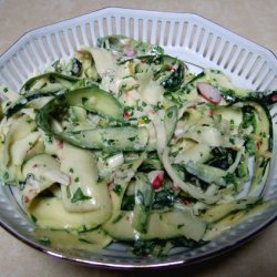 Zucchini Ribbon Salad