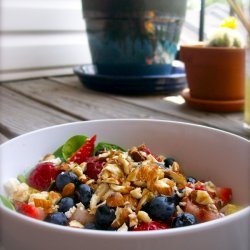 Fresh Fruit & Spinach Salad