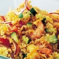 Bulgur Wheat And Shrimp Salad