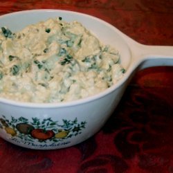 Blue Cheese Spinach And Artichoke Potato Salad