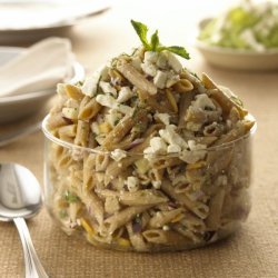 Fat Free Feta Pasta Salad With Apples