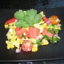 Corn,avocado And Tomato Salad