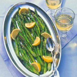 Asparagus With Raspberry Vinaigrette