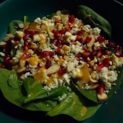 Spinach Salad With Mustard Agave Vinaigrette