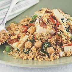 Haloumi Couscous Salad