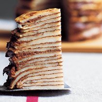 Milk Chocolate Crepe Terrine