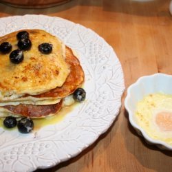 Ricotta Hotcakes With Orange Maple Butter