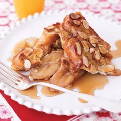 Syrupy Banana Nut Overnight French Toast