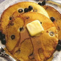 Blueberry Cheese Pancakes