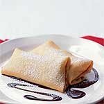 Crepes With Bananas And Hazelnut-chocolate Sauce